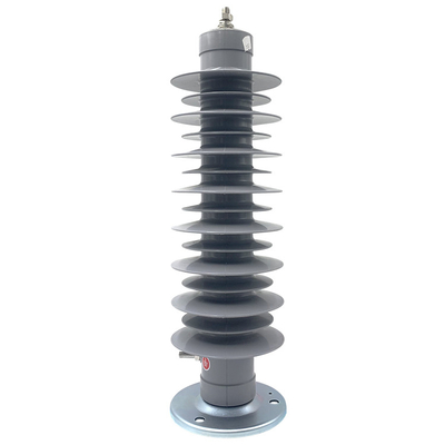 Silicone Rubber 5ka Compound Zinc Oxide Porcelain Lightning Arrester 11kv 33kv 10ka Polymer Qualified Metal Oxide Surge Arrester